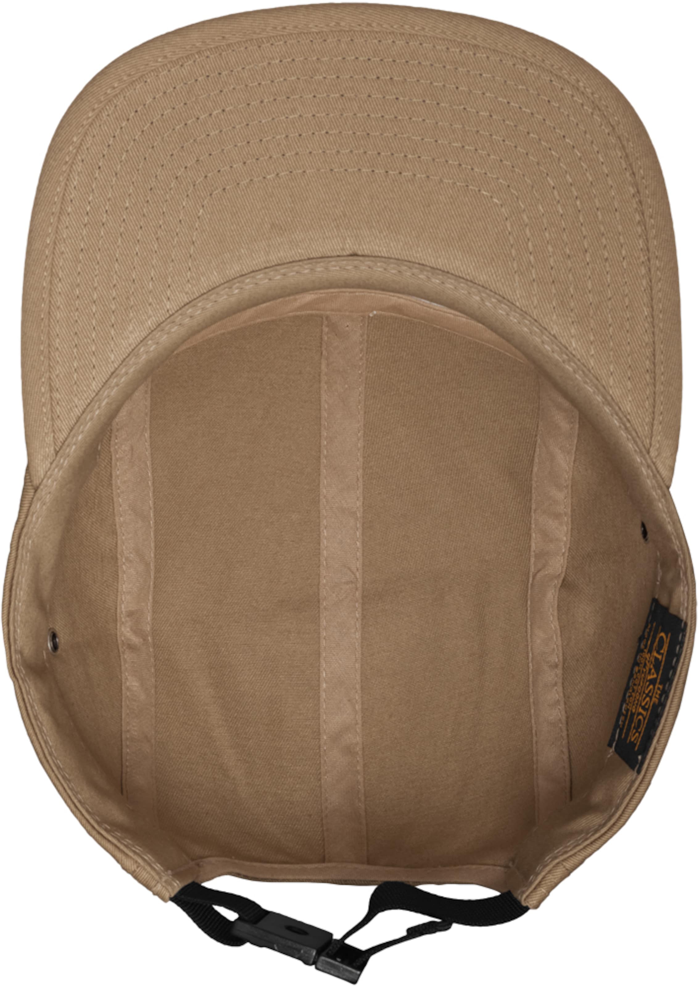 Cappello da baseball 'Classic Jockey' di Flexfit in marrone