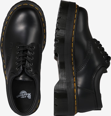 melns Dr. Martens Kurpes ar šņorēm '5 Tie Shoe 8053': no sāniem