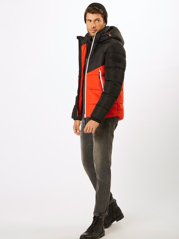 TOM TAILOR DENIM Steppjacke in Orange