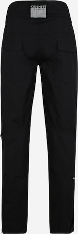 CHIEMSEE Szabványos Kültéri nadrágok - fekete: hátul