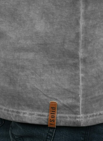 !Solid Shirt 'Timur' in Grijs