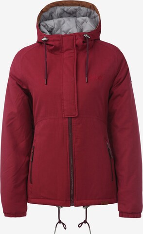 Lakeville Mountain Between-Season Jacket 'Karaka' in Red: front