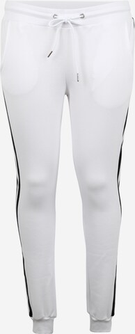 Pantalon Urban Classics en blanc : devant