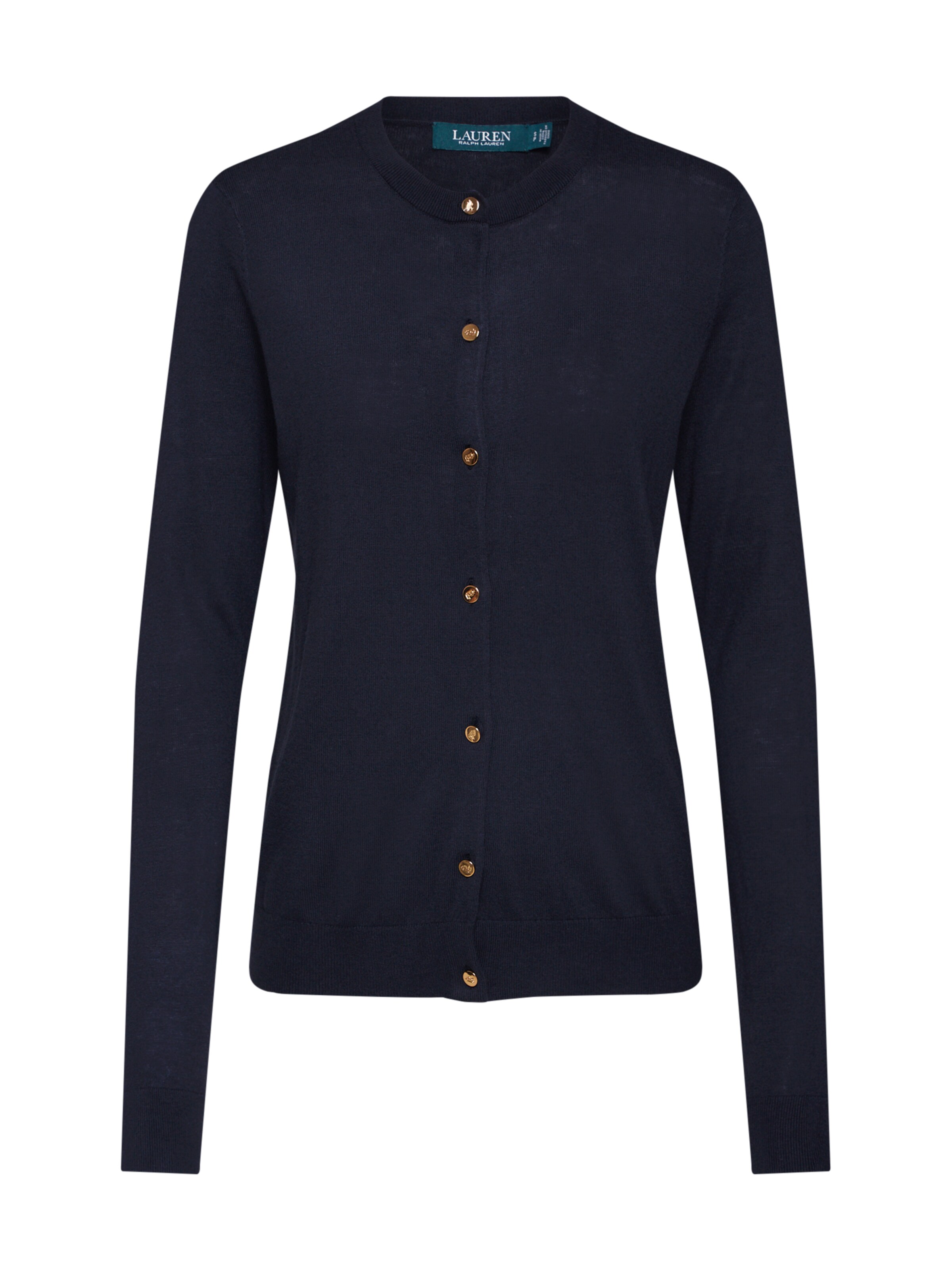 Lauren Ralph Lauren - Gebreid vest 'PORTIA' in de kleur Zwart