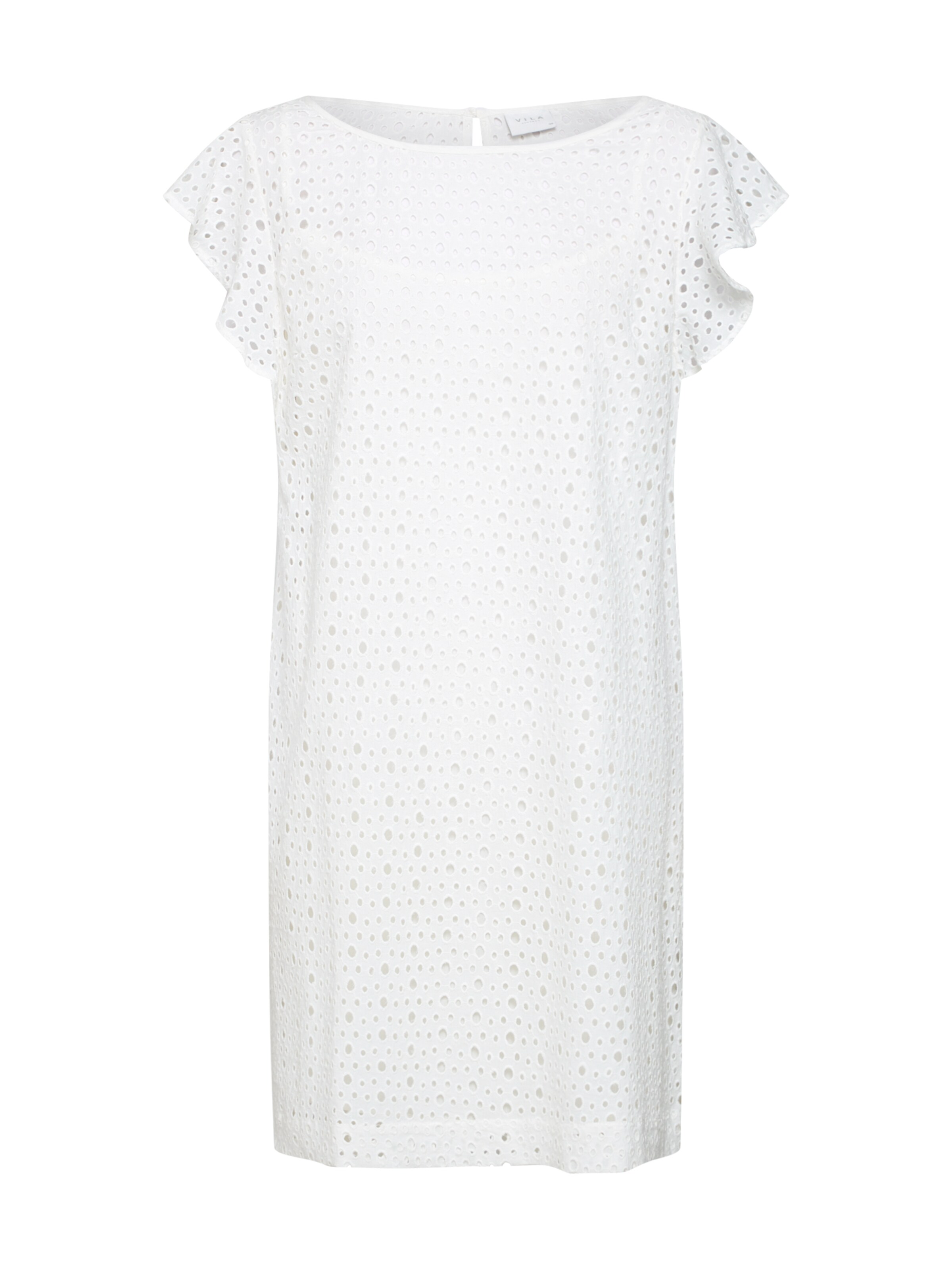 VILA - Zomerjurk 'VIORINA' in de kleur Wit
