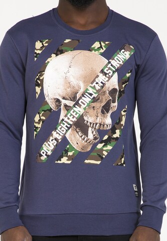 Sweat-shirt PLUS EIGHTEEN en violet