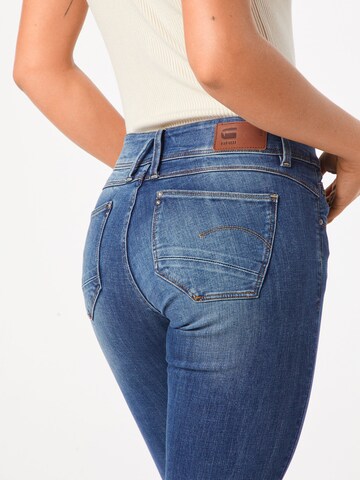 G-STAR Skinny Jeans 'Lynn' in Blauw