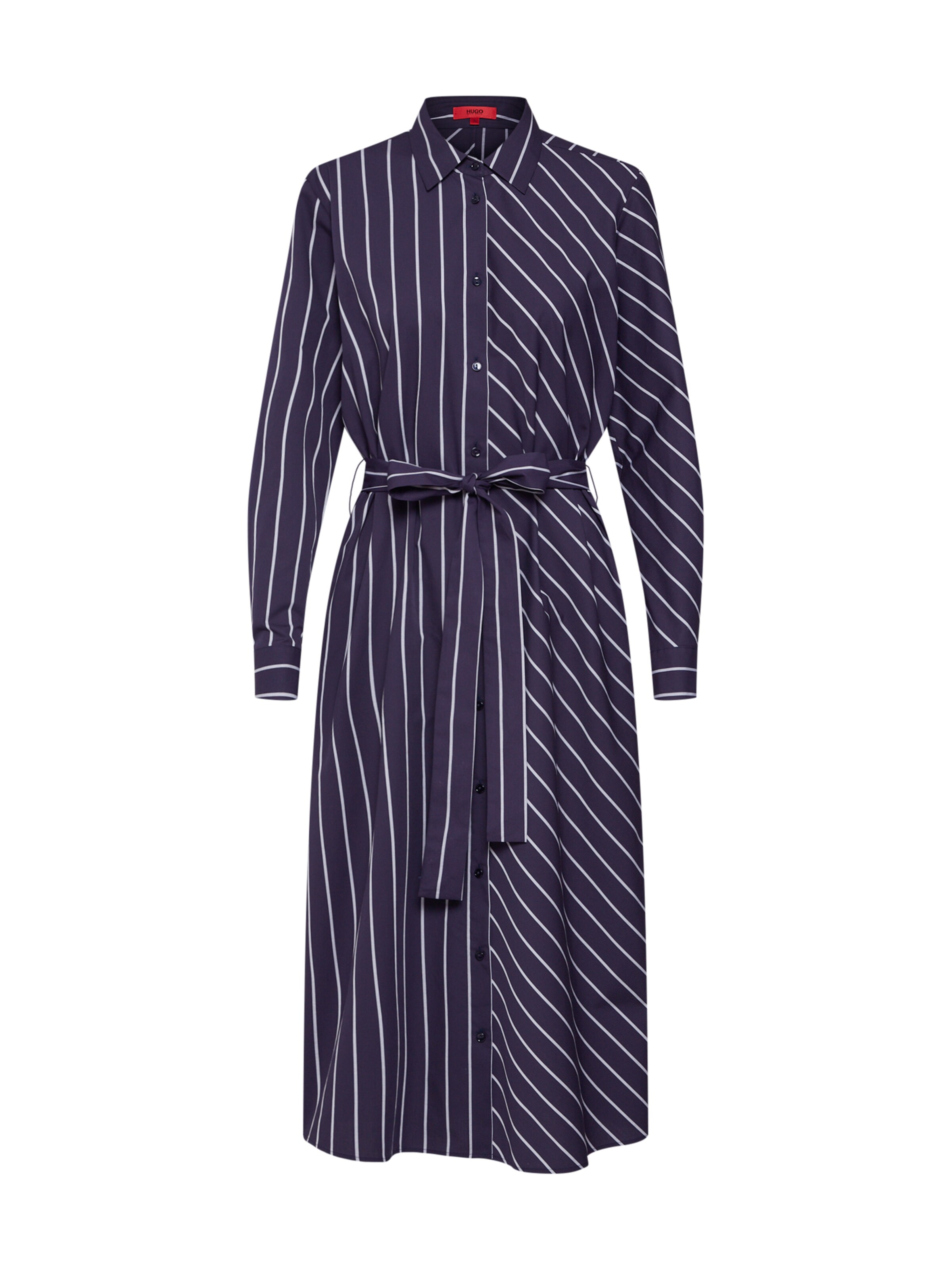 HUGO - Blousejurk 'Elowen' in de kleur Navy