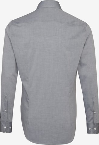 SEIDENSTICKER Slim fit Business Shirt in Grey