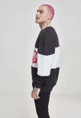 Mister Tee Sweatshirt 'Coca Cola' in Schwarz