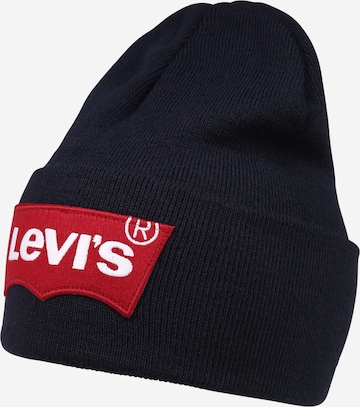 LEVI'S ® Beanie 'Batwing' in Blue: front