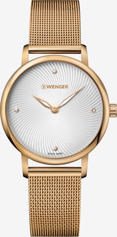 WENGER Analog Watch 'Urban Donnissima' in Gold: front