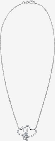 Elli DIAMONDS Necklace 'Herz' in Silver