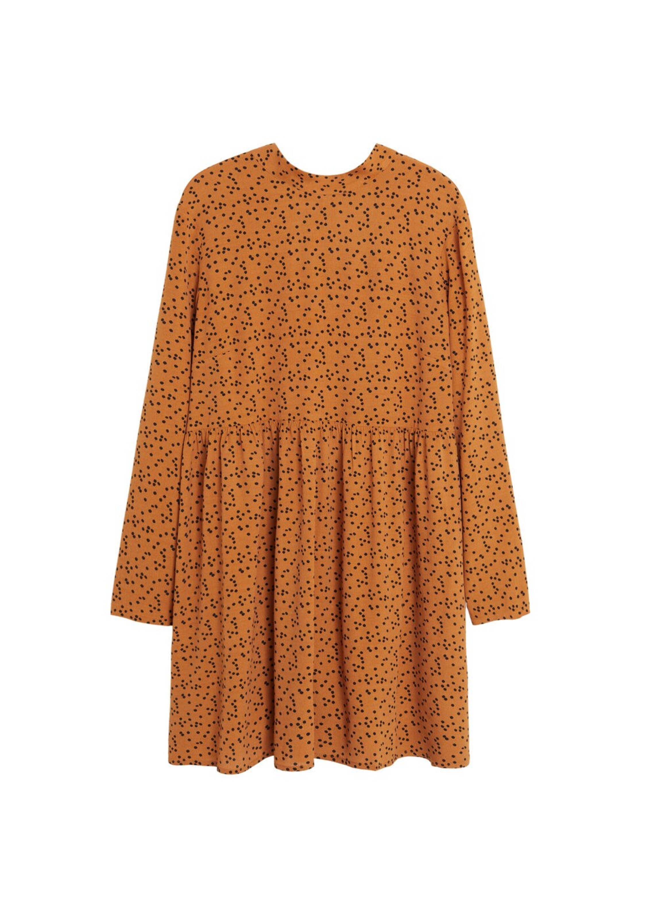 MANGO - Kleid 'carey' in orangerot