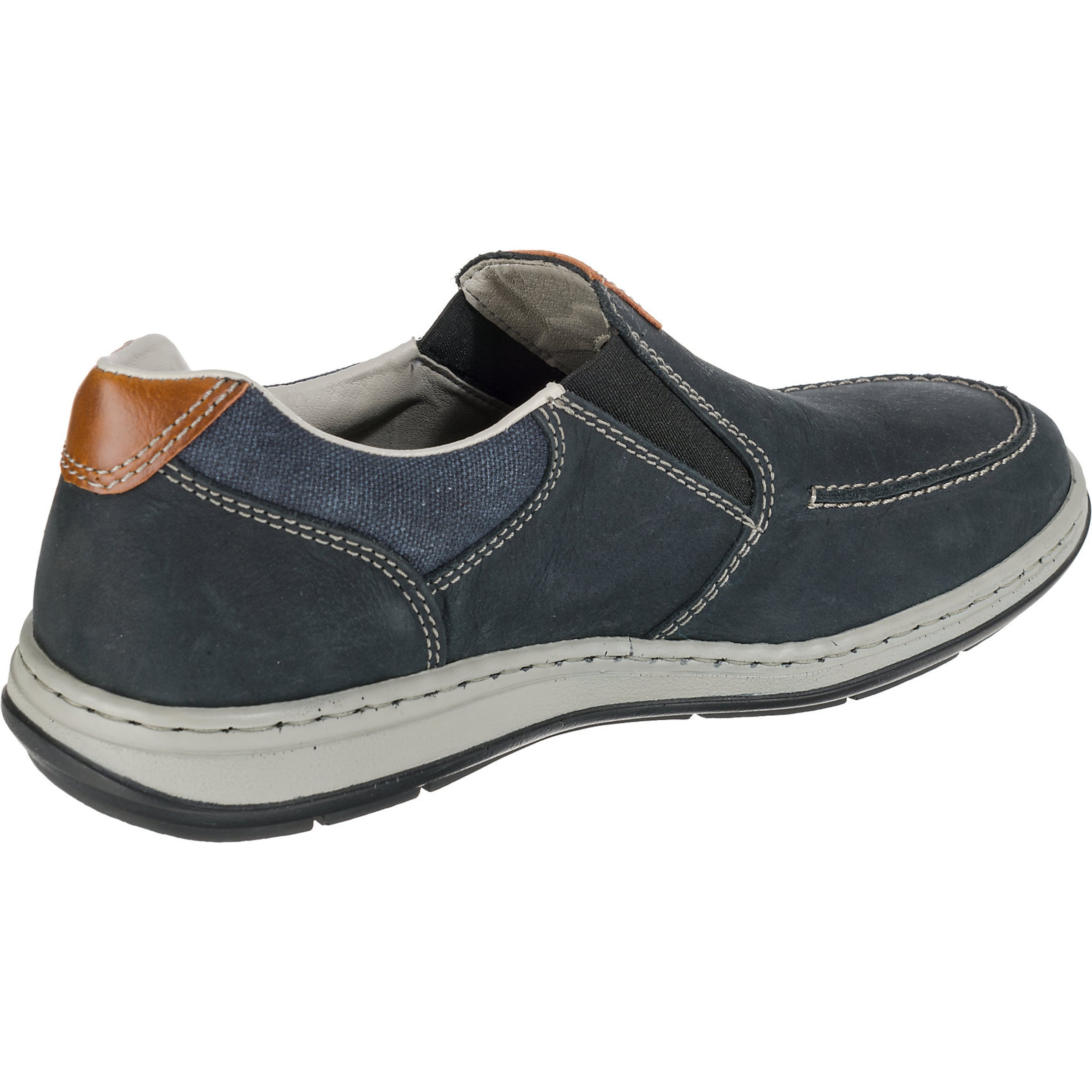 Rieker Mokassin 'Patros' in Blau