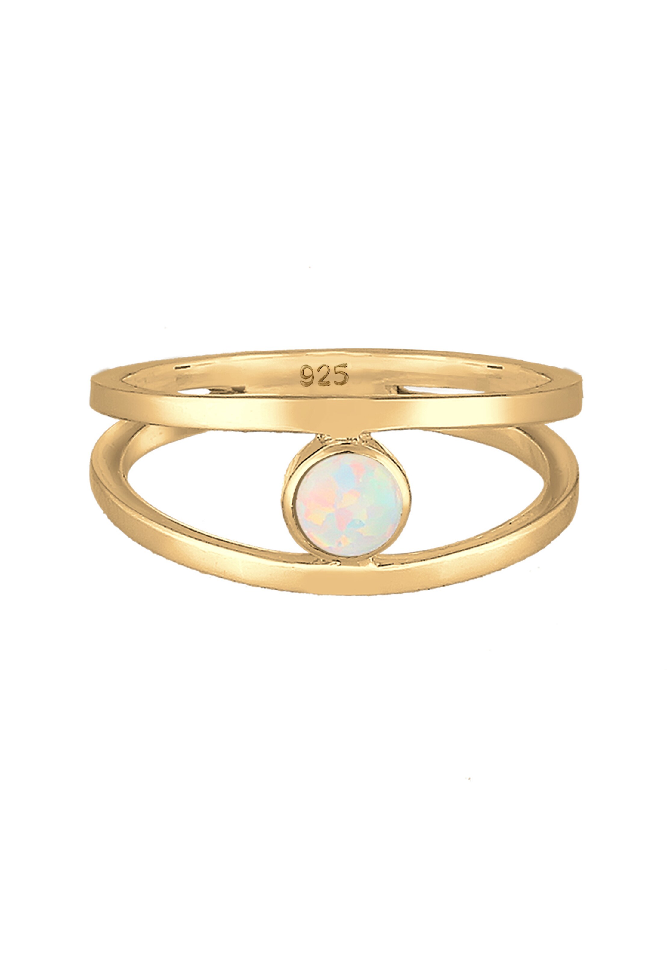 ELLI Ring 'Opal' in Gold