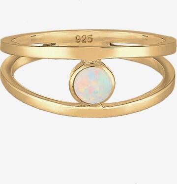 Bague 'Opal' ELLI en or