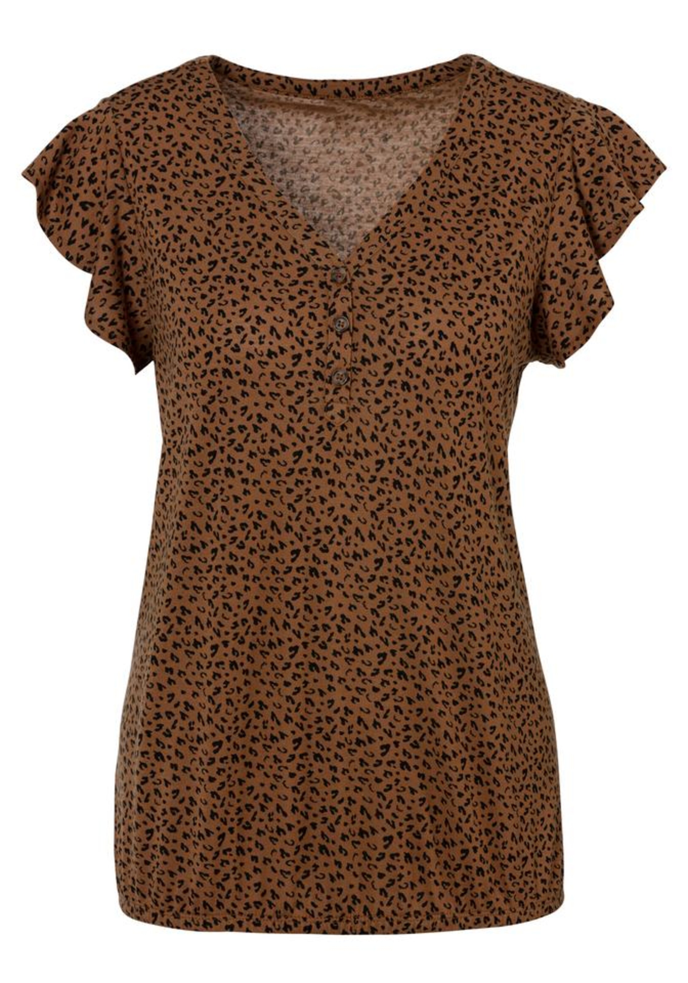 LASCANA Koszulka w kolorze czarny