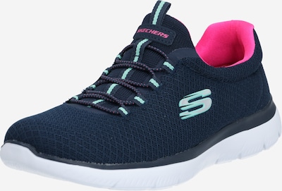 Sneaker low 'Summits' SKECHERS pe bleumarin / verde mentă / roz, Vizualizare produs