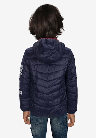 CIPO & BAXX Steppjacke in sportlichem Design in Blau