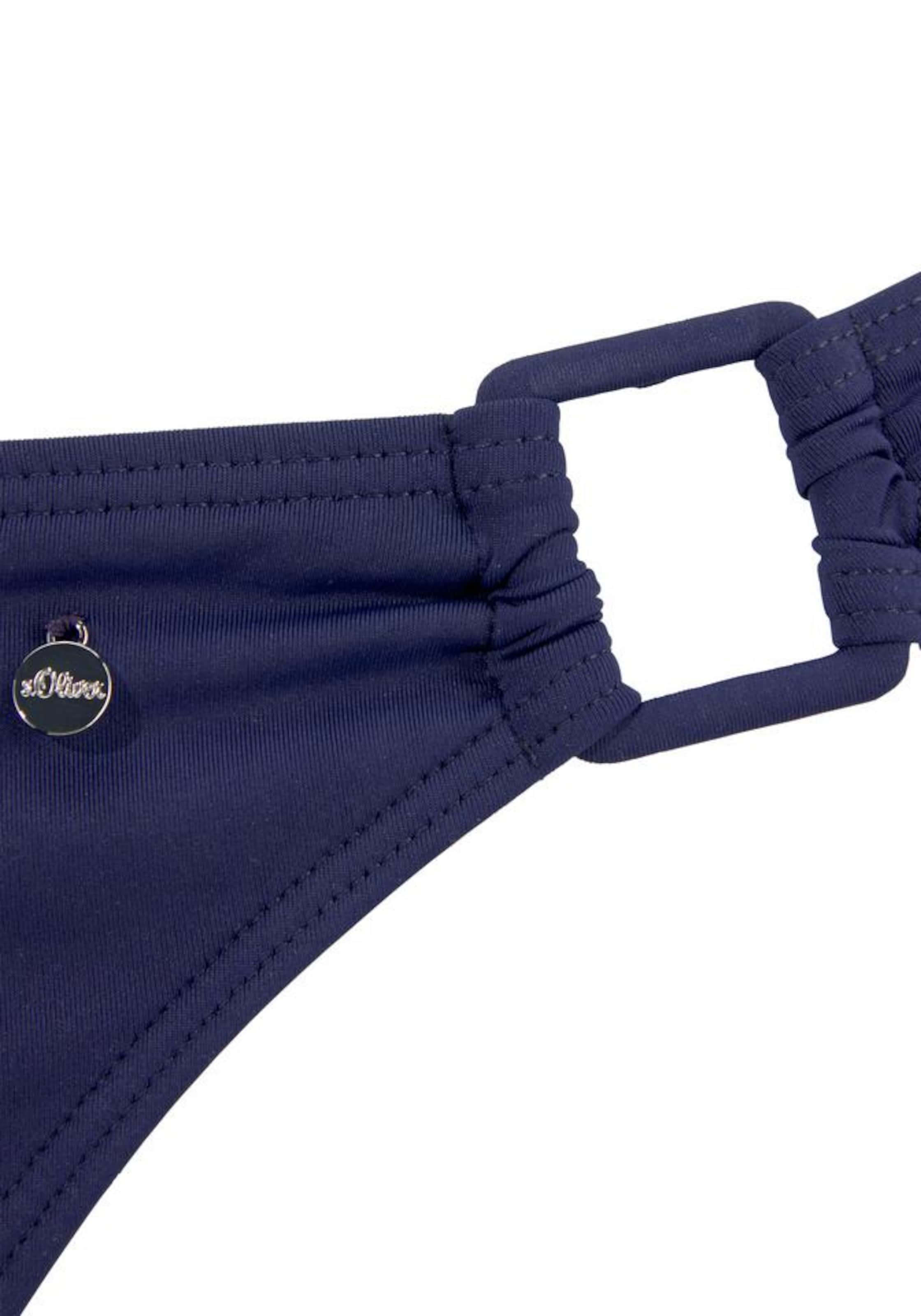 s.Oliver Õlapaelteta Bikiinid, värv sinine