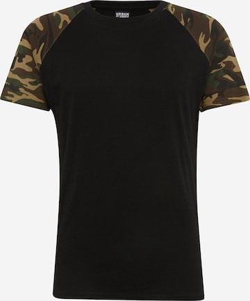 T-Shirt Urban Classics en noir : devant