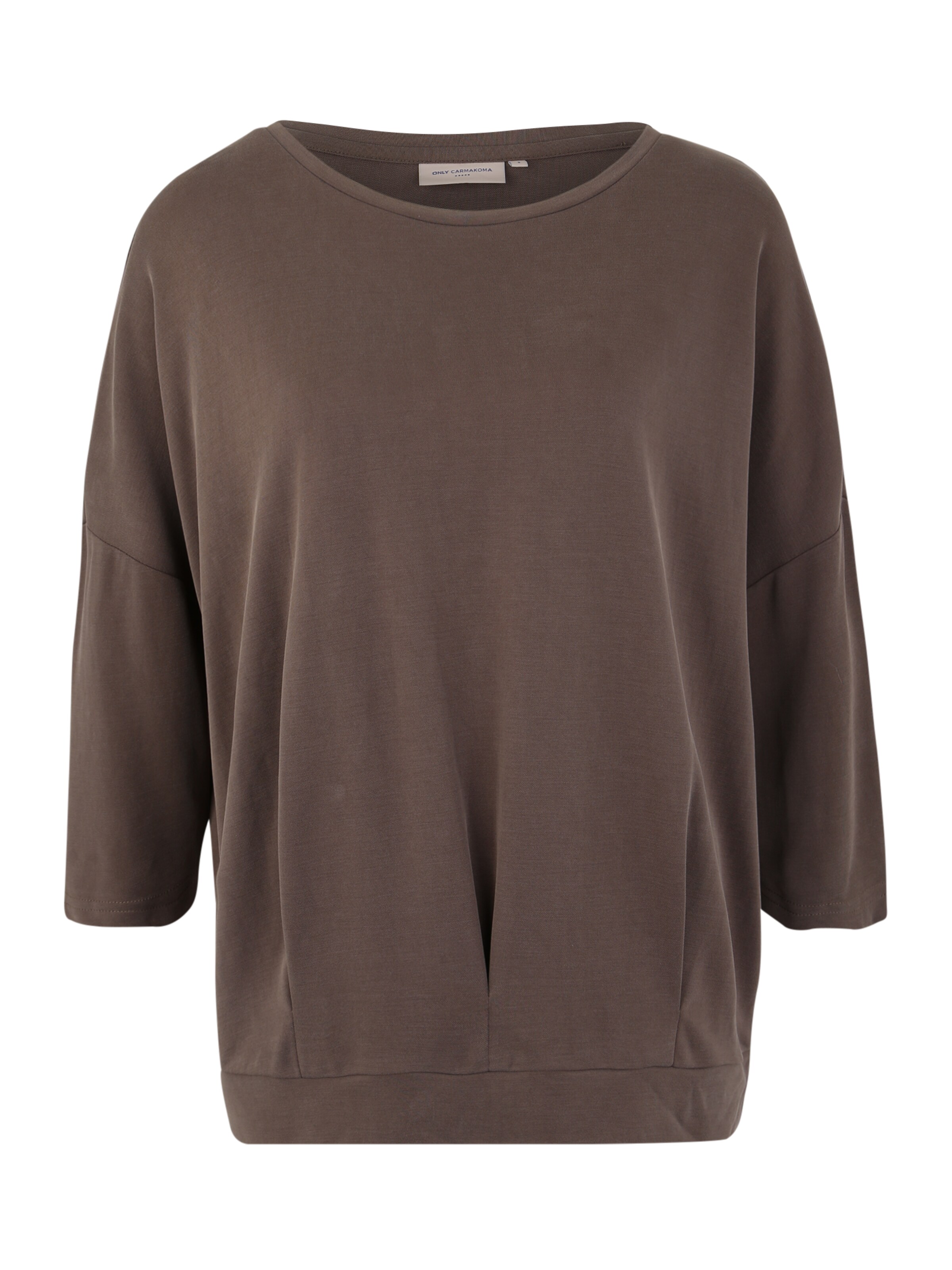 ONLY Carmakoma - Shirt 'Fenya' in de kleur Kaki