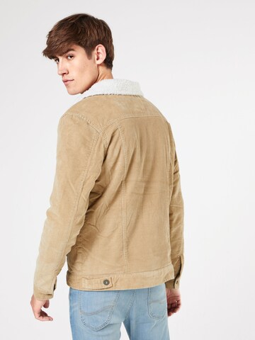 Urban Classics Jacke 'Sherpa' in Beige