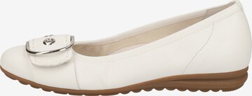 GABOR Ballet Flats in White