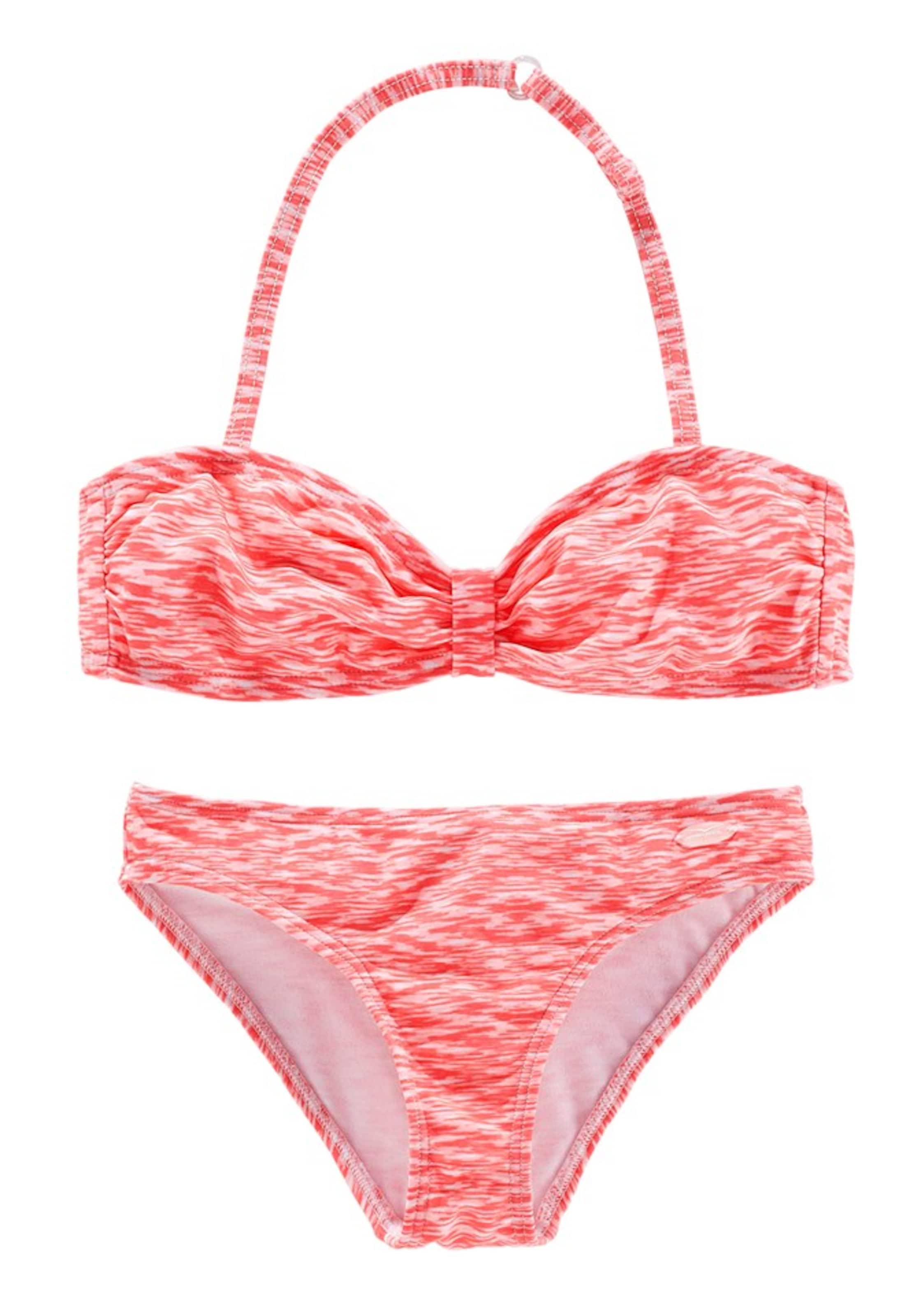 VENICE BEACH Bikini in Orange: Vorderseite