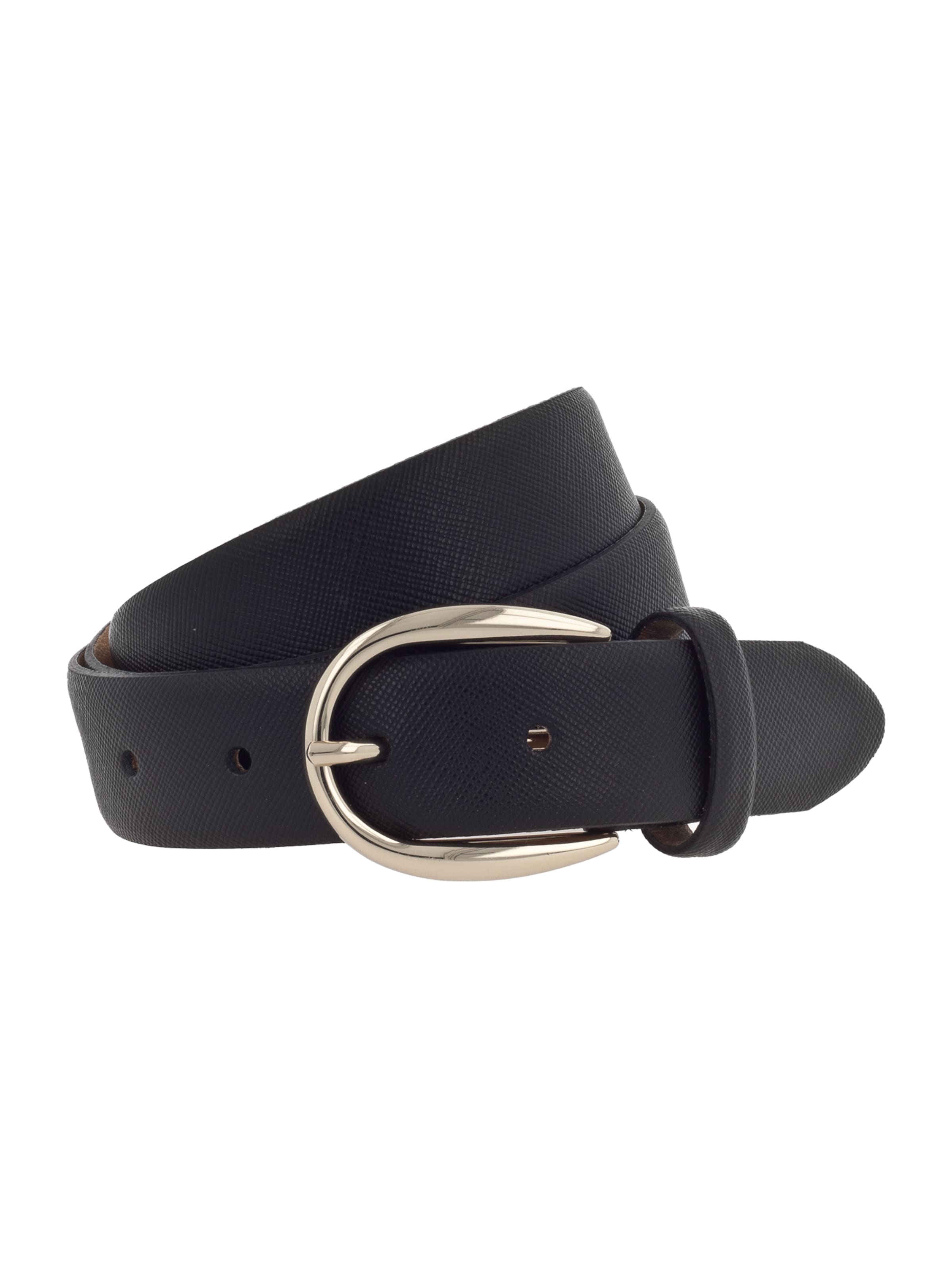 Cintura di VANZETTI in nero: frontale