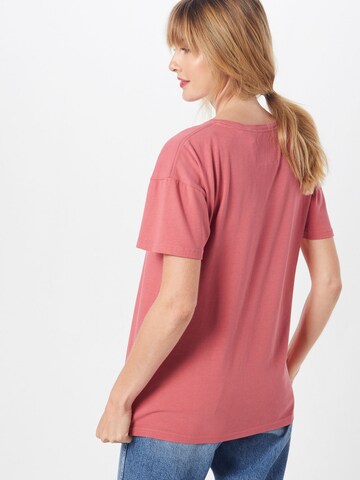 Superdry Koszulka w kolorze różowy: tył