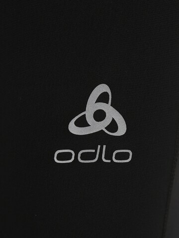 ODLO Skinny Sportbroek in Zwart