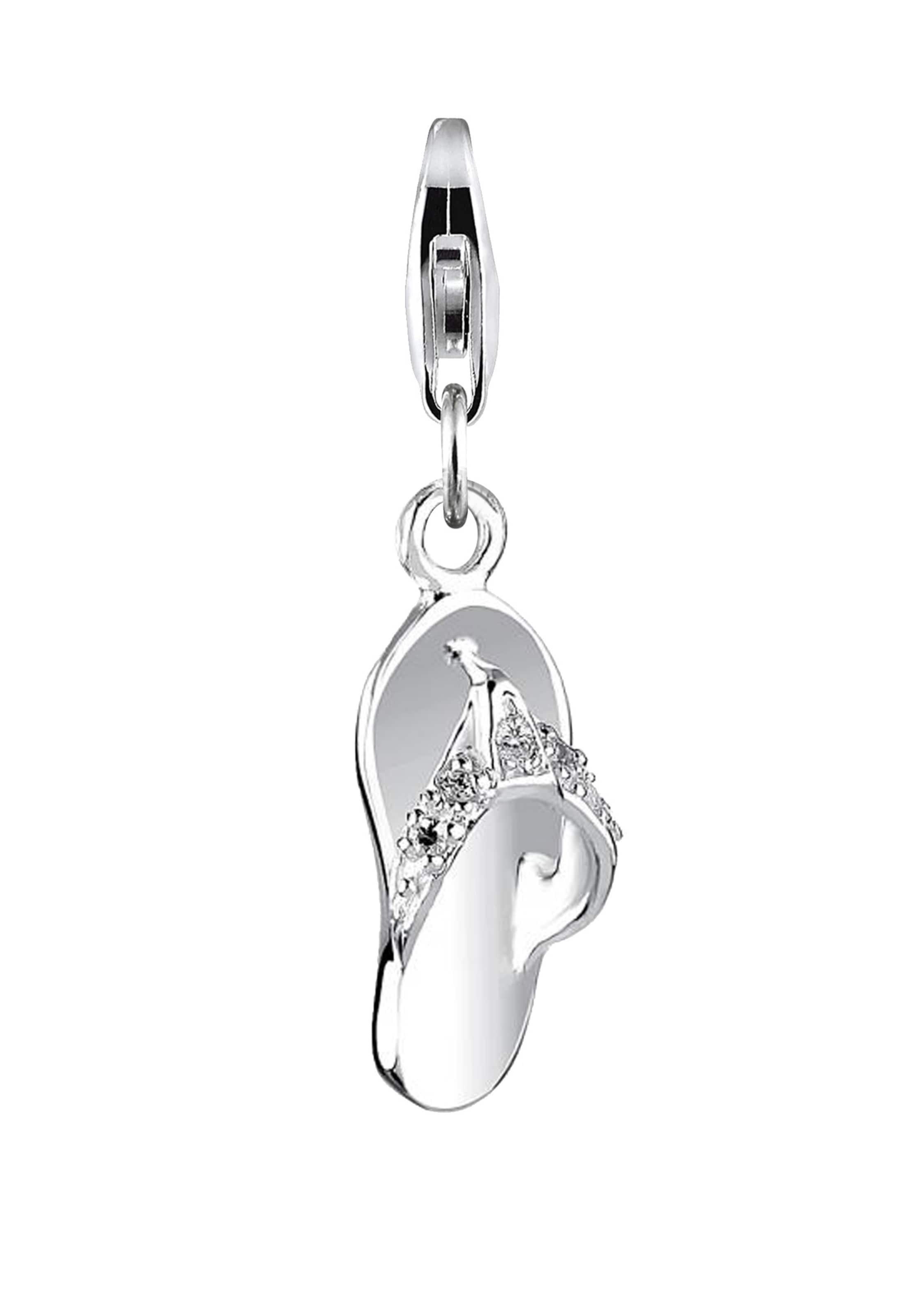 Pendentif 'Schuh' Nenalina en argent : devant