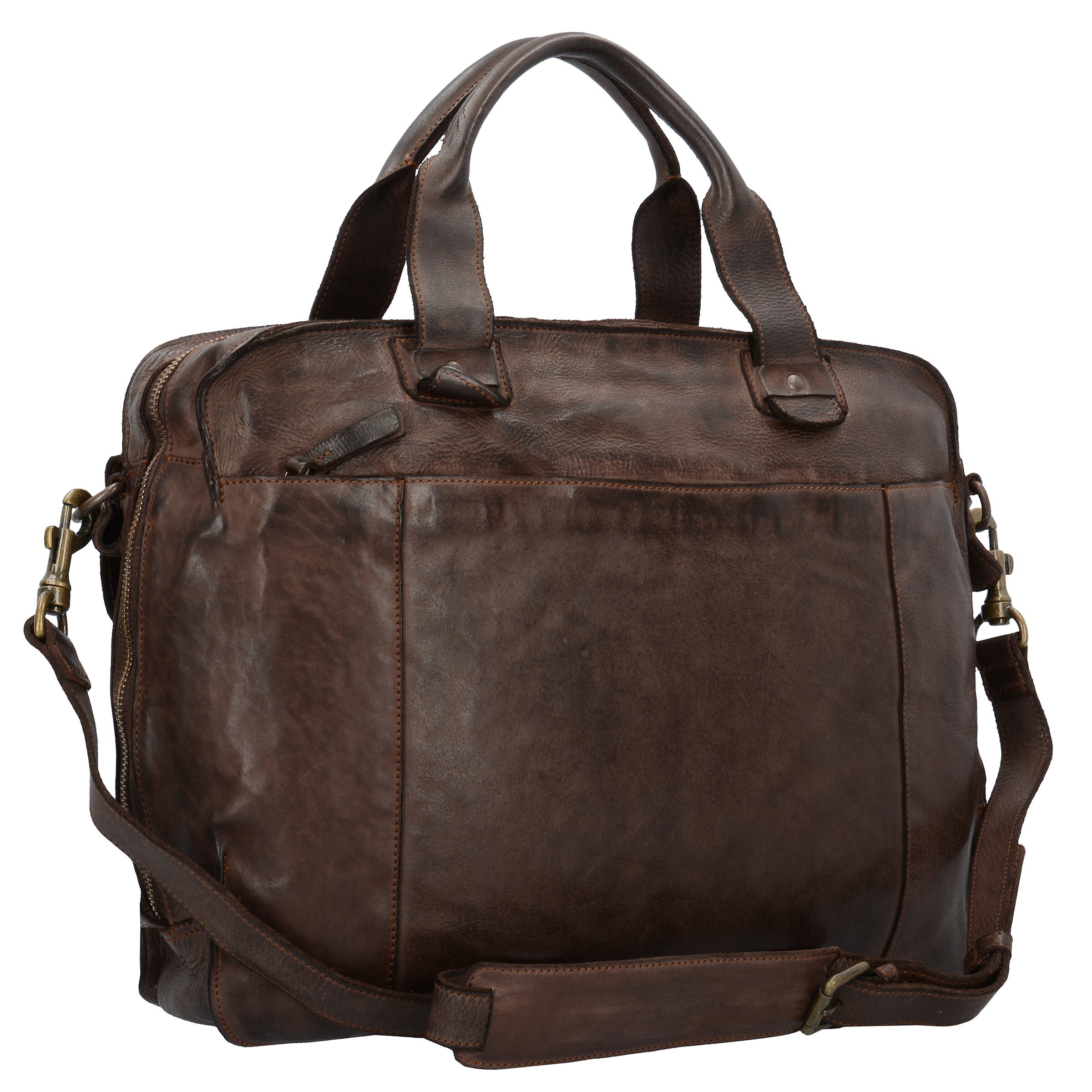 Harold's Document Bag 'Saddle' in Brown