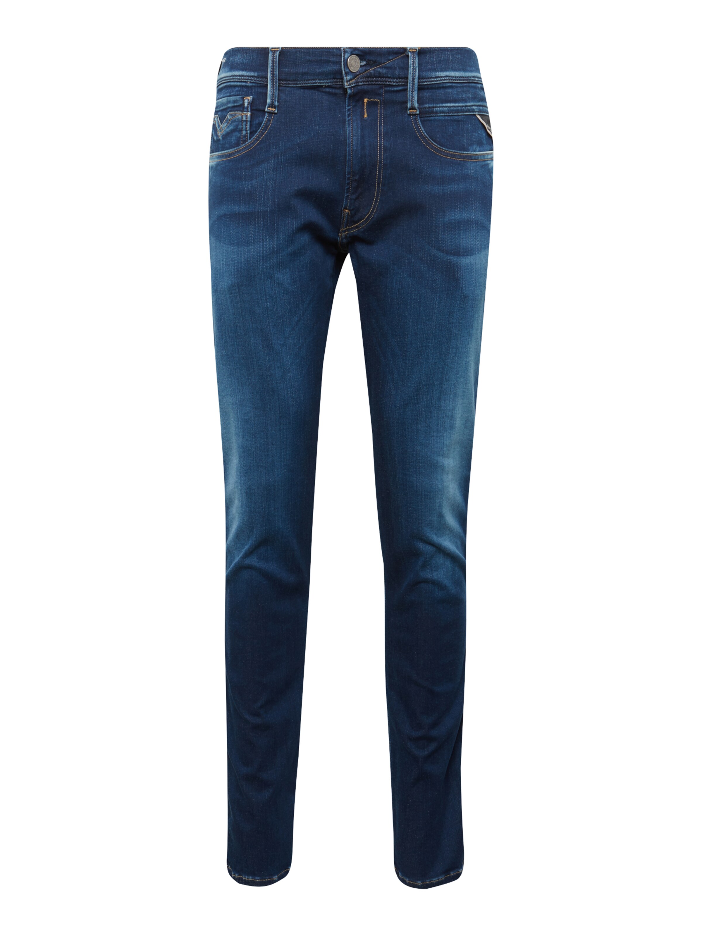 REPLAY Regular Jeans 'Anbass' in Blauw