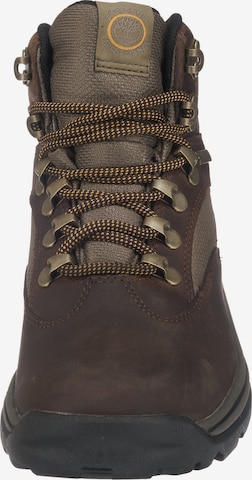 ruda TIMBERLAND Suvarstomieji kulkšnis dengiantys batai