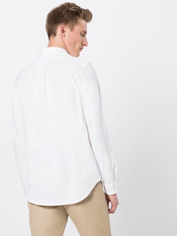 Coupe slim Chemise Polo Ralph Lauren en blanc