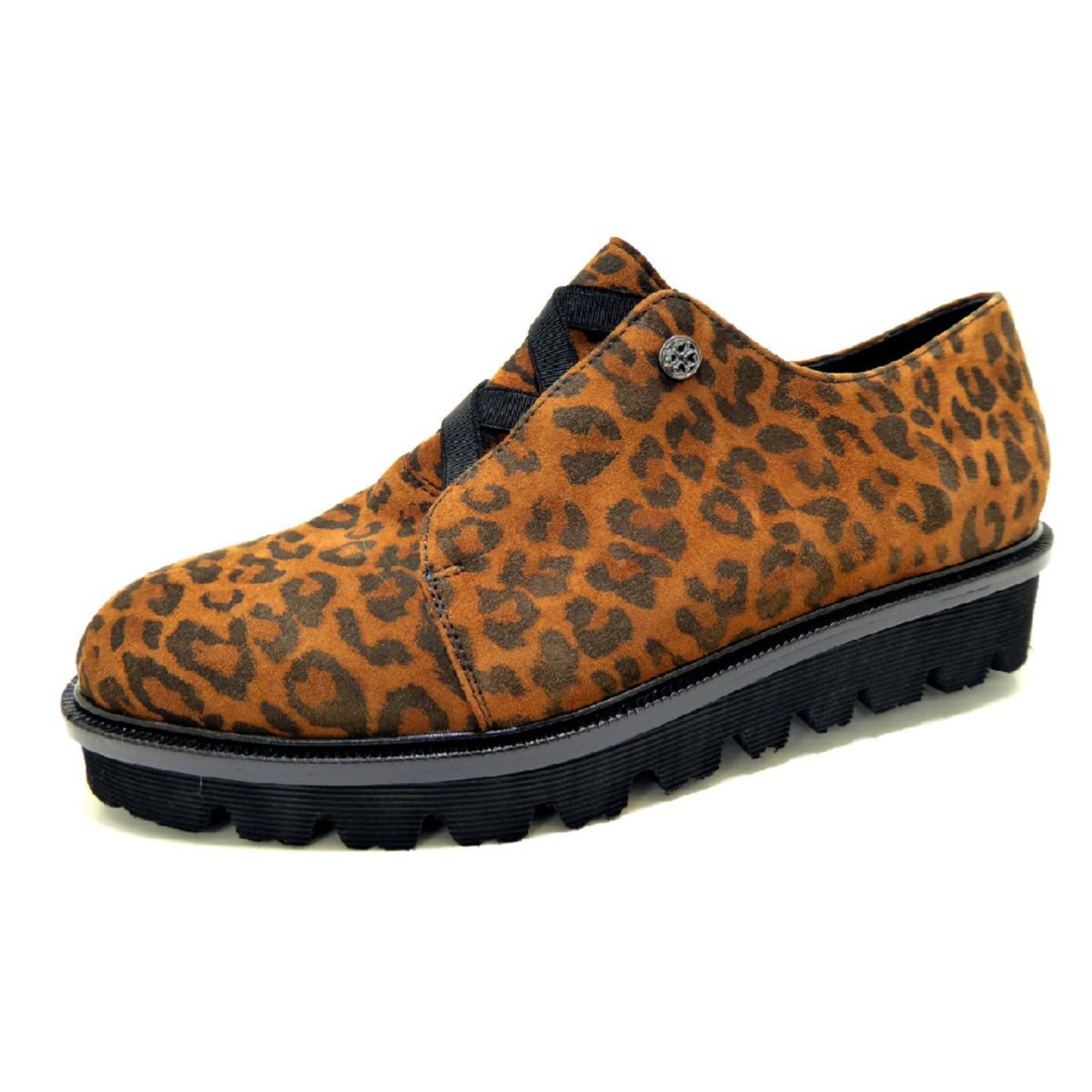 PETER KAISER - Veterschoen in de kleur Cognac