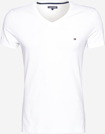 T-Shirt TOMMY HILFIGER en blanc : devant