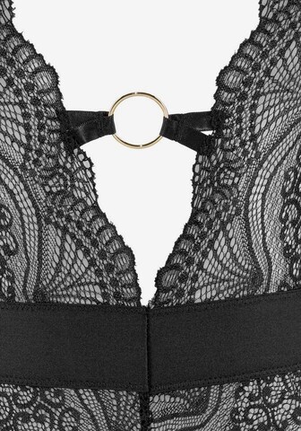 LASCANA Bodysuit in Black