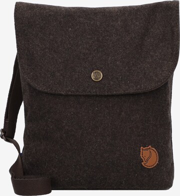 Fjällräven Crossbody Bag 'Norrvåge Pocket' in Brown: front
