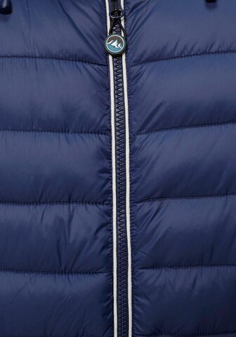 POLARINO Steppjacke in Blau