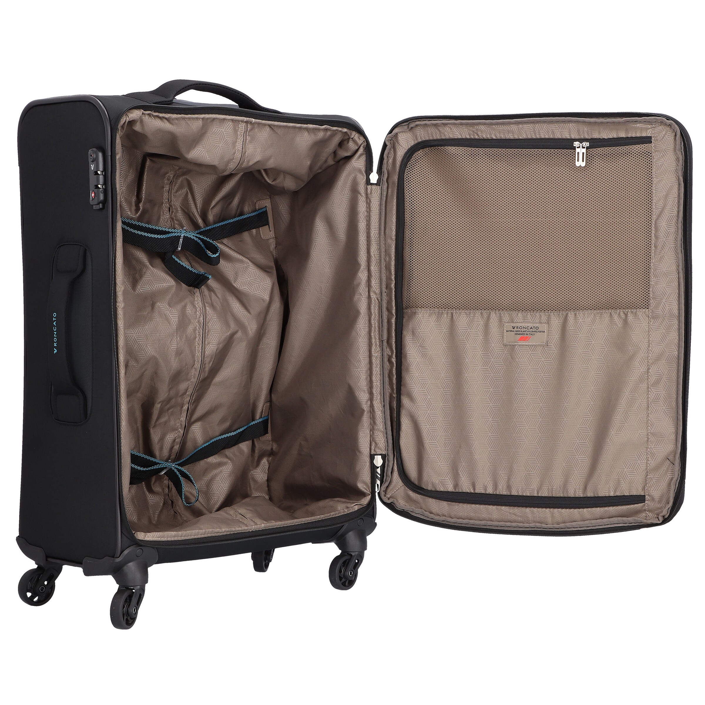 Roncato Trolley 'Speed' in Schwarz