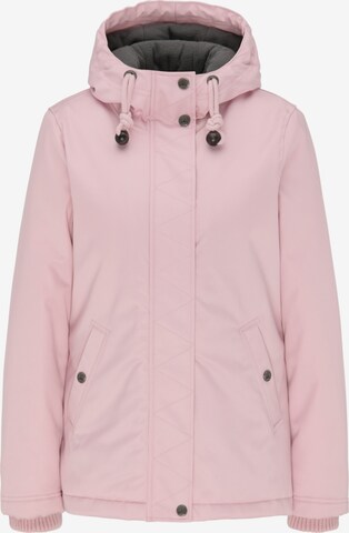 DreiMaster Klassik Winter Jacket in Pink: front