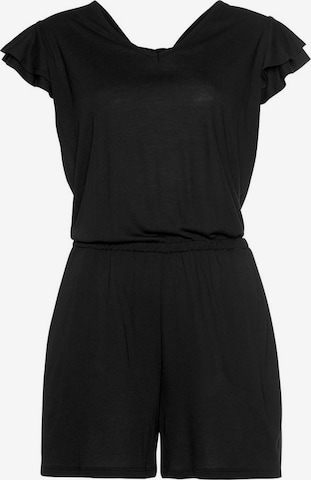 s.Oliver Jumpsuit in Schwarz: predná strana