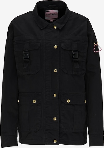 MYMO Between-Season Jacket in Black: front