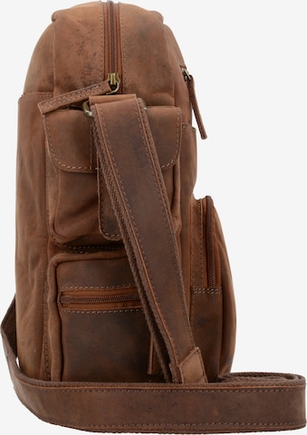 Greenland Nature Document Bag 'Montenegro' in Brown