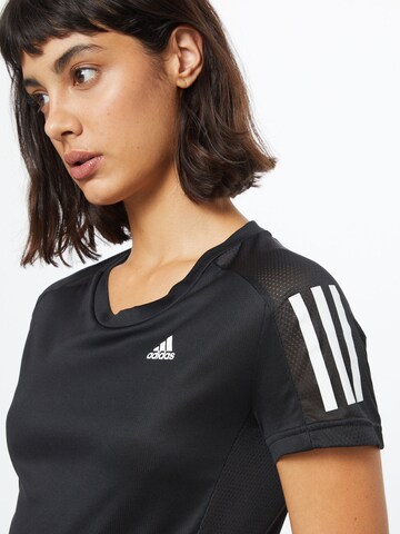 ADIDAS SPORTSWEAR Λειτουργικό μπλουζάκι 'Own the Run' σε μαύρο