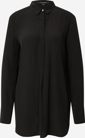 COMMA Blouse in Zwart: voorkant